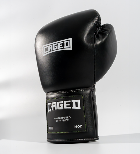Boxerské rukavice Caged X Series – Černé/Bílé