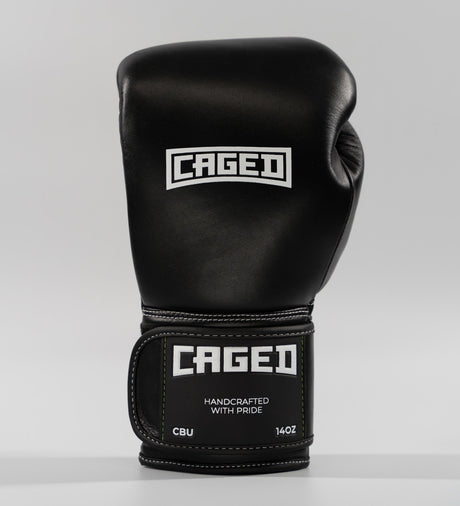 Boxerské rukavice Caged X Series – Černé/Bílé