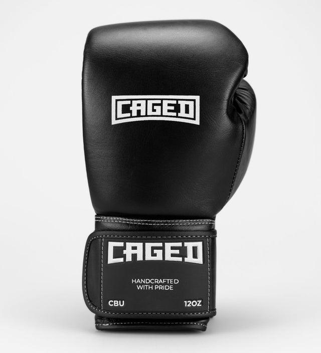 Mănuși de box Caged X Series – Negru/Alb