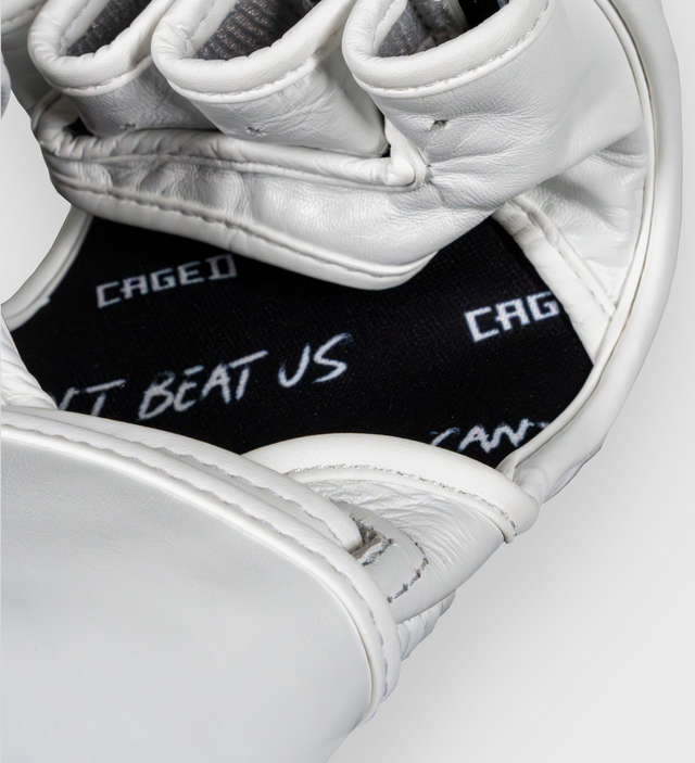Caged MMA-handskar 'X Series' Sparring – Vit/Vit – MMA-handskar