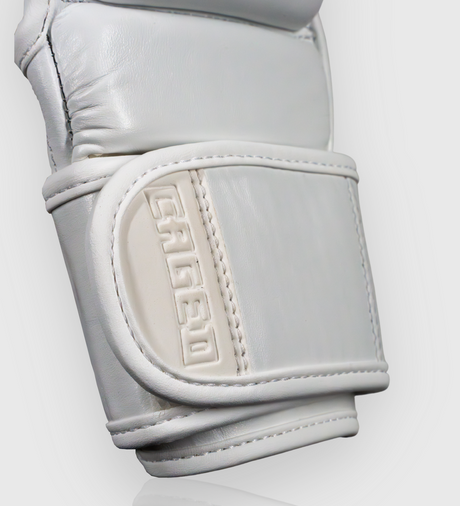 MMA rukavice Caged X Series Sparring – Bílé/Bílé