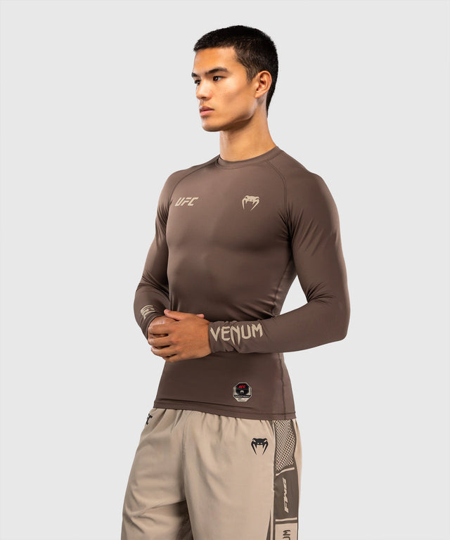 Rashguard Venum UFC Unity Manches Longues – Marron