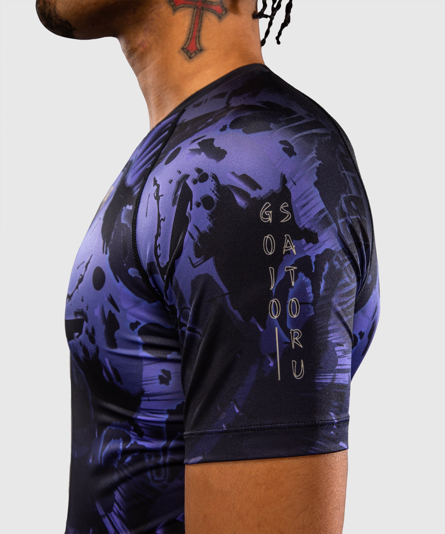 Rashguard Venum x Jujutsu Kaisen Gojo – Manches courtes – Violet