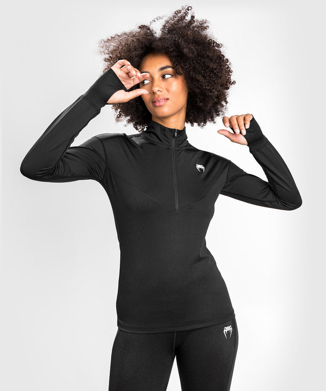 Venum Long Sleeves Essential – Negru