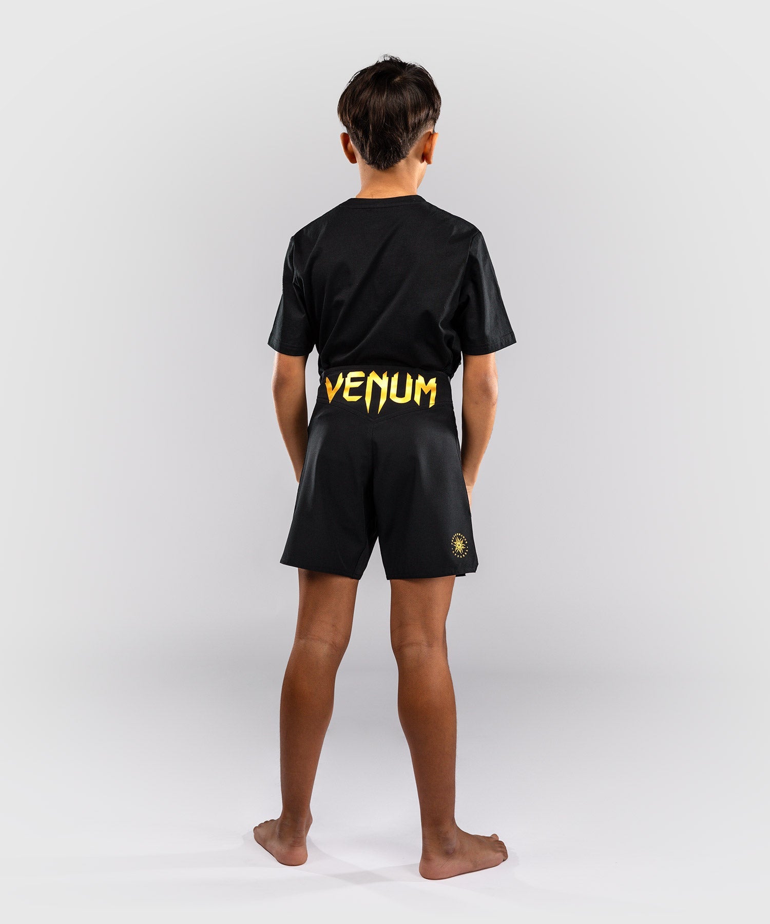 Venum MMA Shorts Attack Kinderen - Zwart/Goud