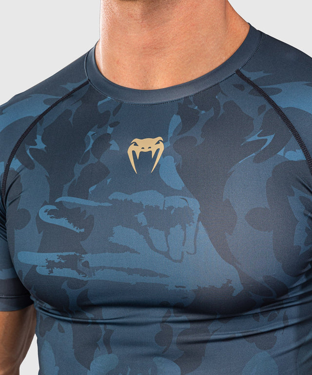 Venum Rashguard Fushiguro Krátké rukávy – Modrý