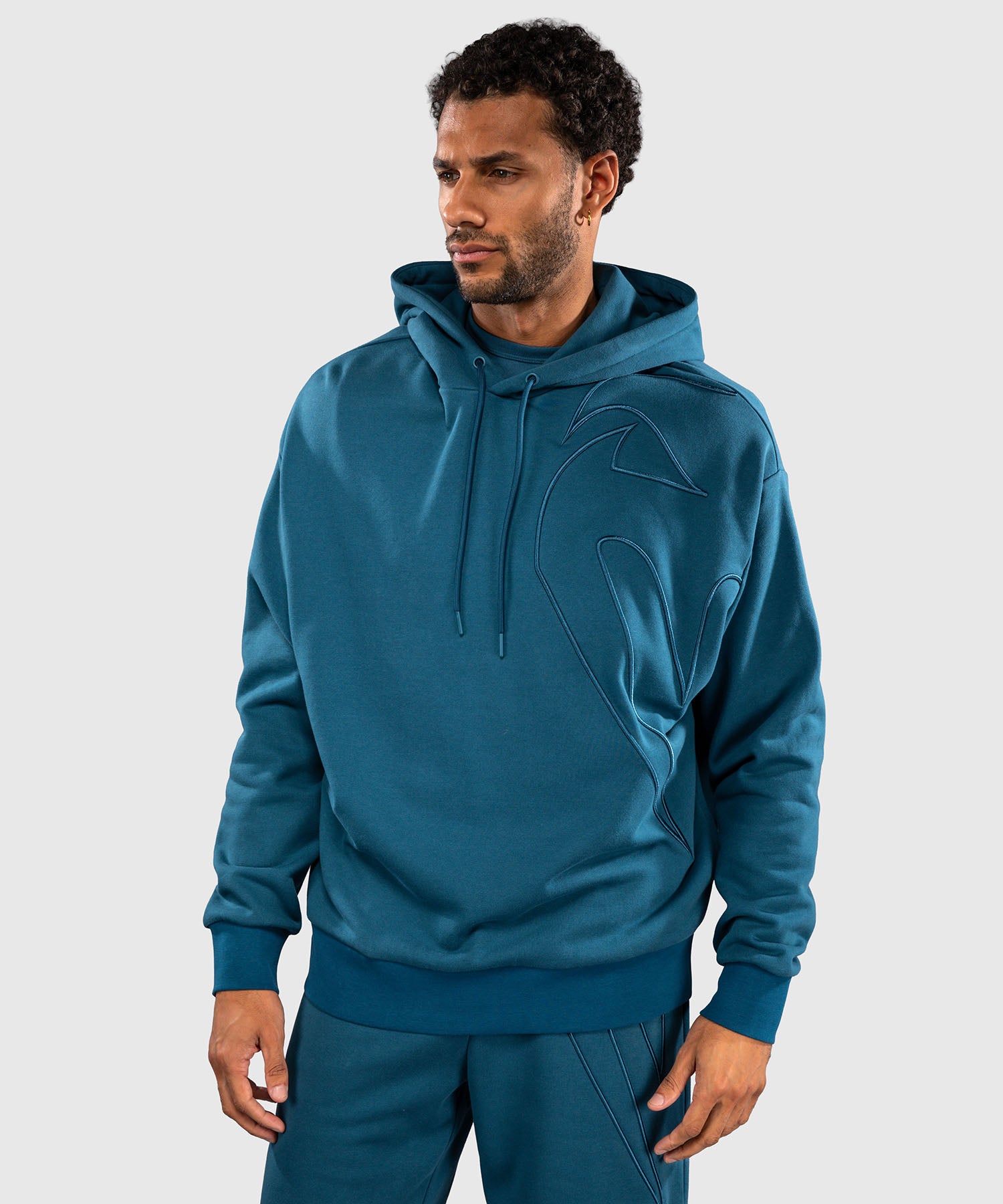 Mikina Venum Giant 3D – Oceánská modrá