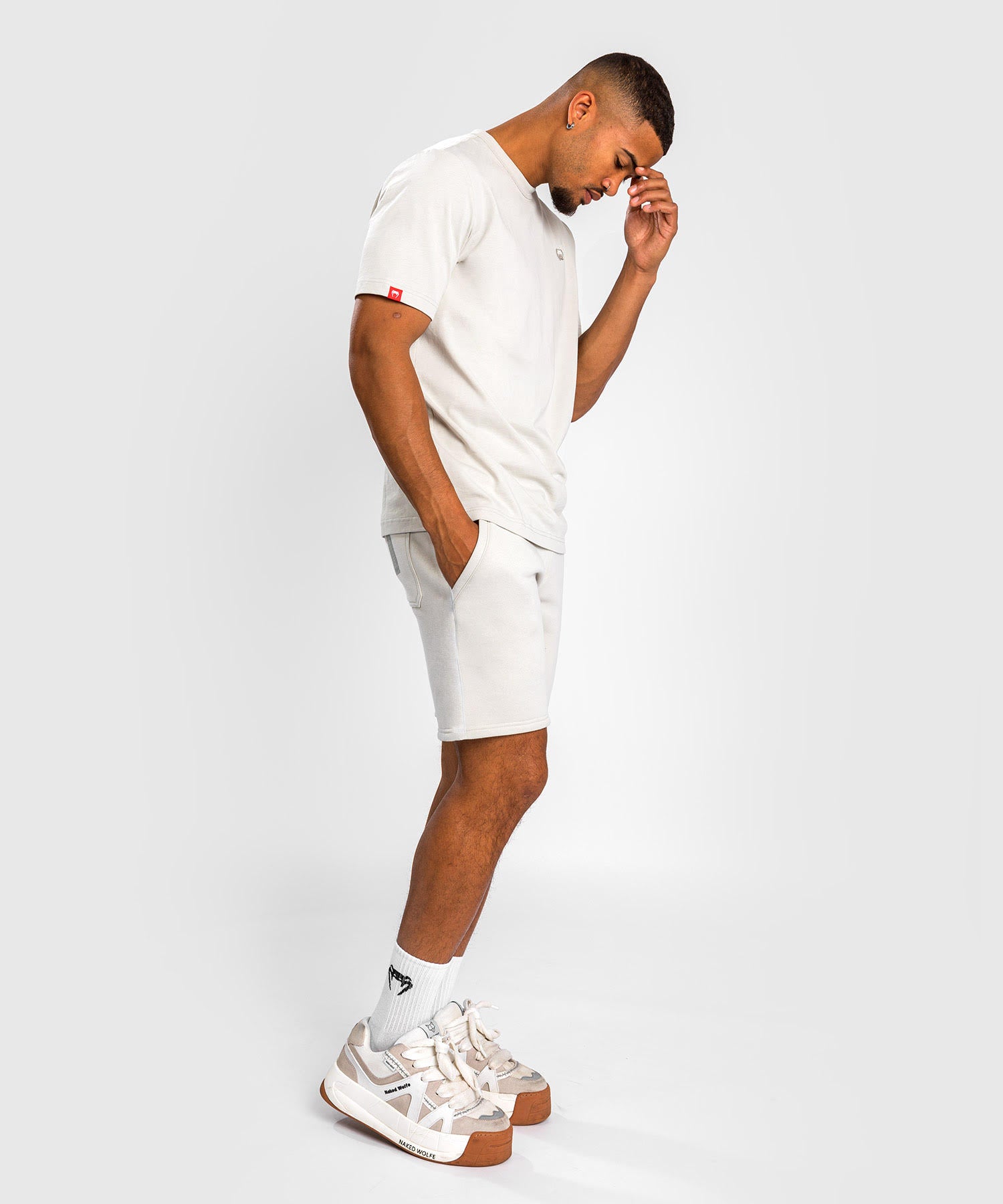 Pantaloncini da allenamento Venum Silent Power – Beige