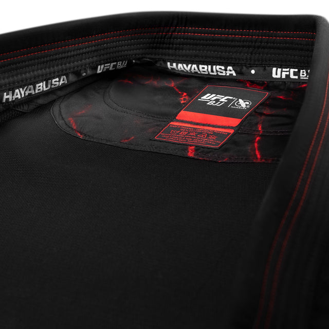 Hayabusa x UFC BJJ-Gi Jacke Lightweight – Schwarz