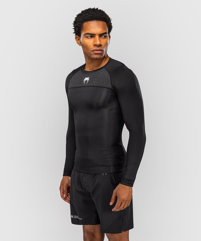 Venum Rashguard G-Fit Scale Långärmad - Svart