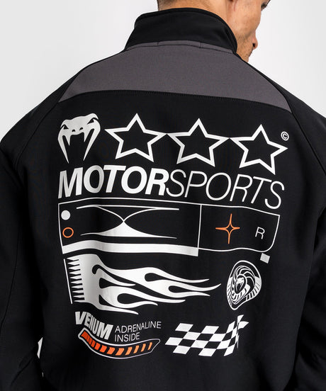 Venum Motorsport Softshell Jas - Zwart