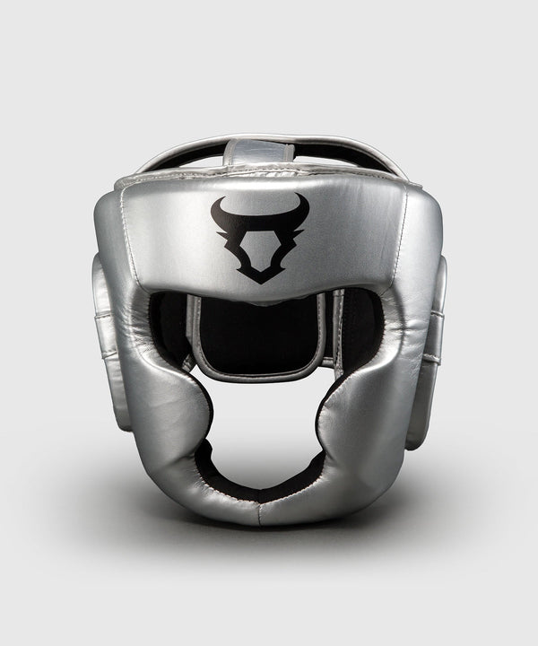 Caschi da boxe Ringhorns Charger – Argento/Nero