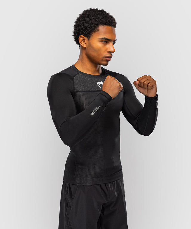 Venum Rashguard G-Fit Scale Långärmad - Svart