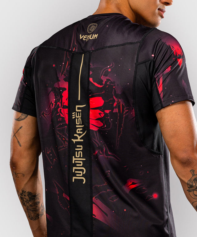 Venum T-Shirt Itadori Dry Tech – Schwarz/Rot
