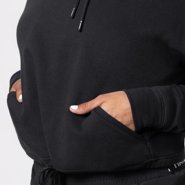 Sudadera Hayabusa Cozy Fleece Mujer - Negro