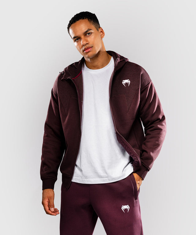 Venum Trainingsjas Attack Fleece & Weave - Bordeauxrood