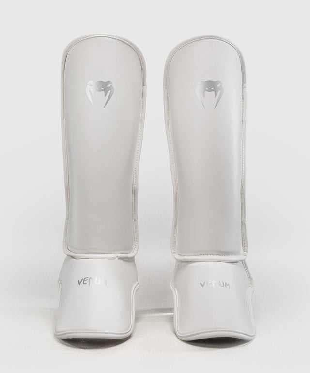 Venum Scheenbeschermers Contender 1.5 - Wit/Zilver