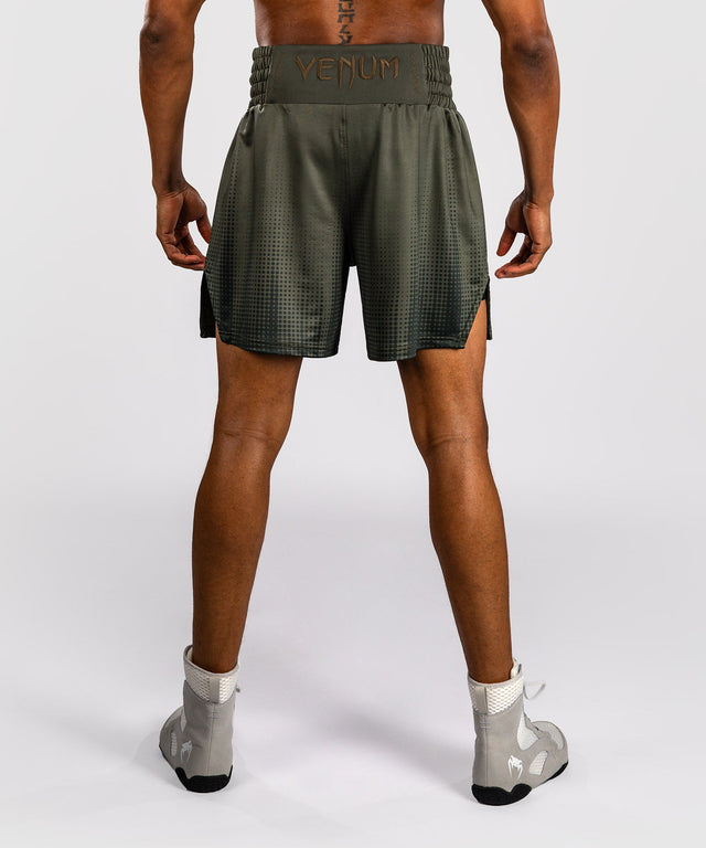 Venum Boxhosen Stealth – Khaki/Dunkelgrün