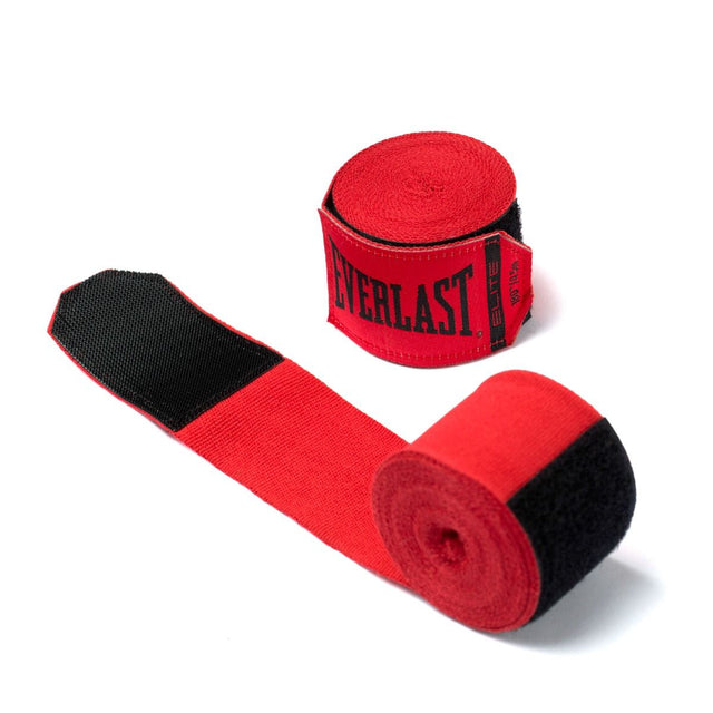 Boxerské bandáže Everlast Elite – Červené