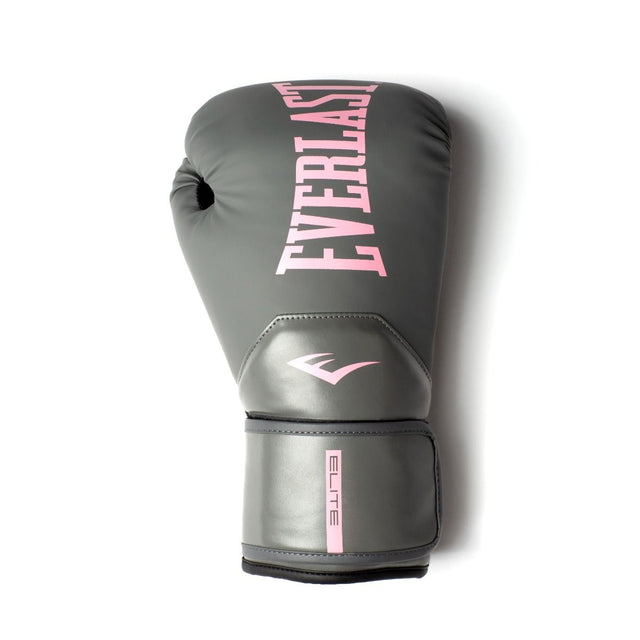 Gants de boxe Everlast Elite2 – Gris/Rose