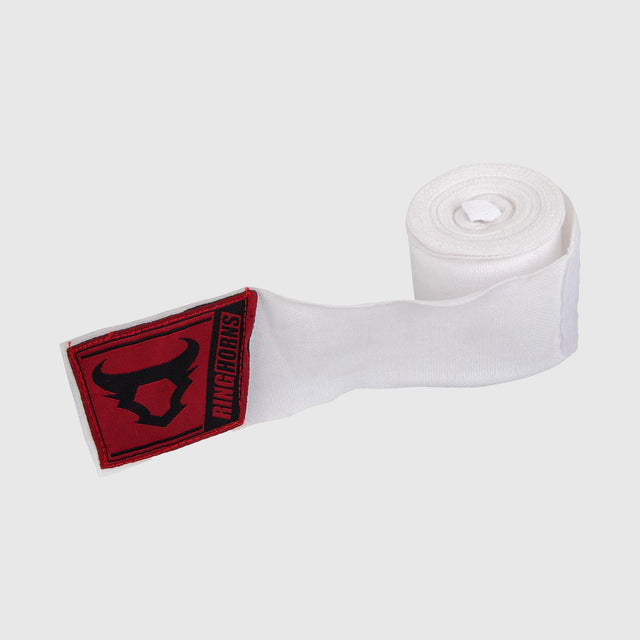 Bende da boxe Ringhorns Charger 4m – Bianco