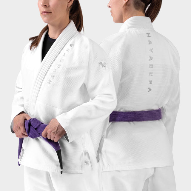 Hayabusa BJJ-Gi Jacke Core Lightweight Damen – Weiß