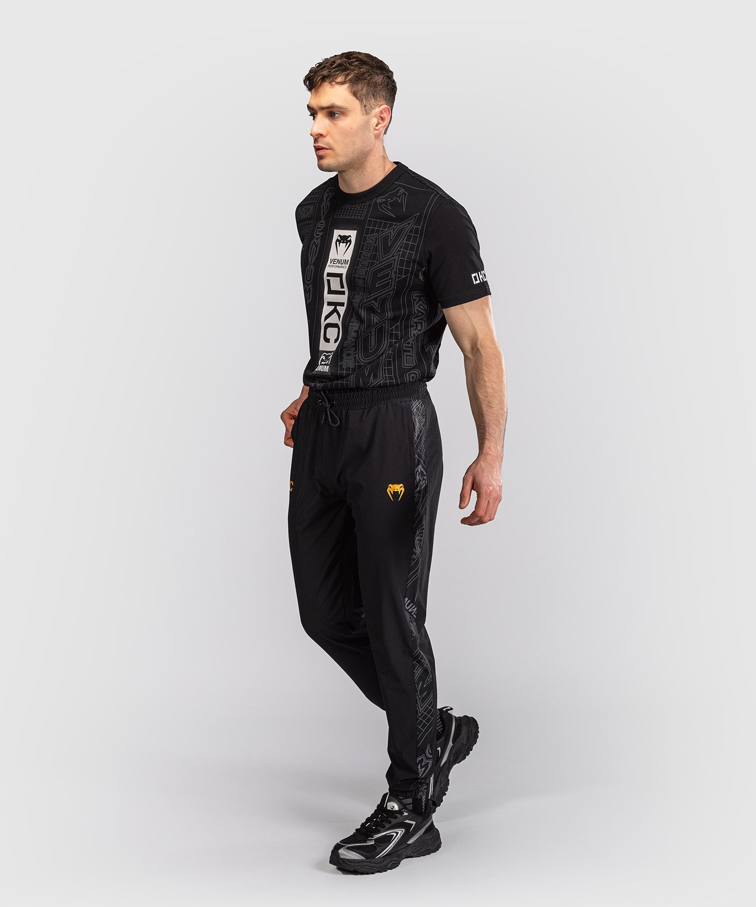 Venum Training pants Karate Combat – Black/Grey