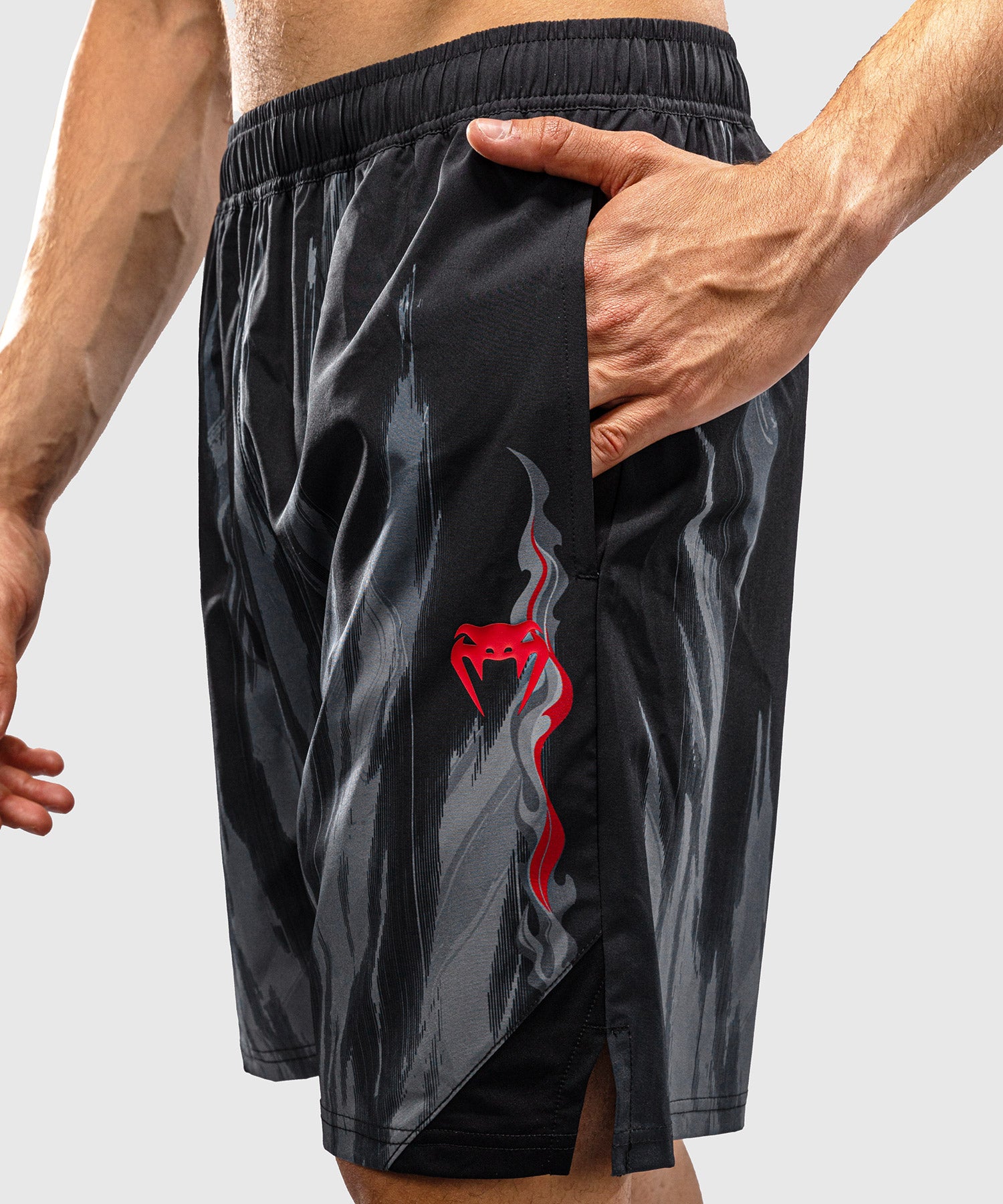 Venum Training shorts Demon – Black/Grey