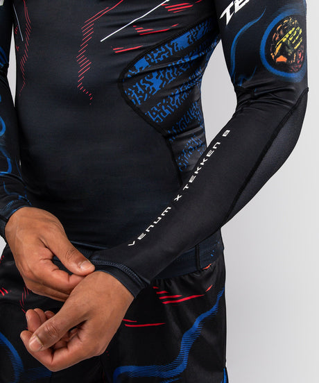 Venum Rashguard TEKKEN 8 Yoshimitsu - Zwart/Oranje - foto 6