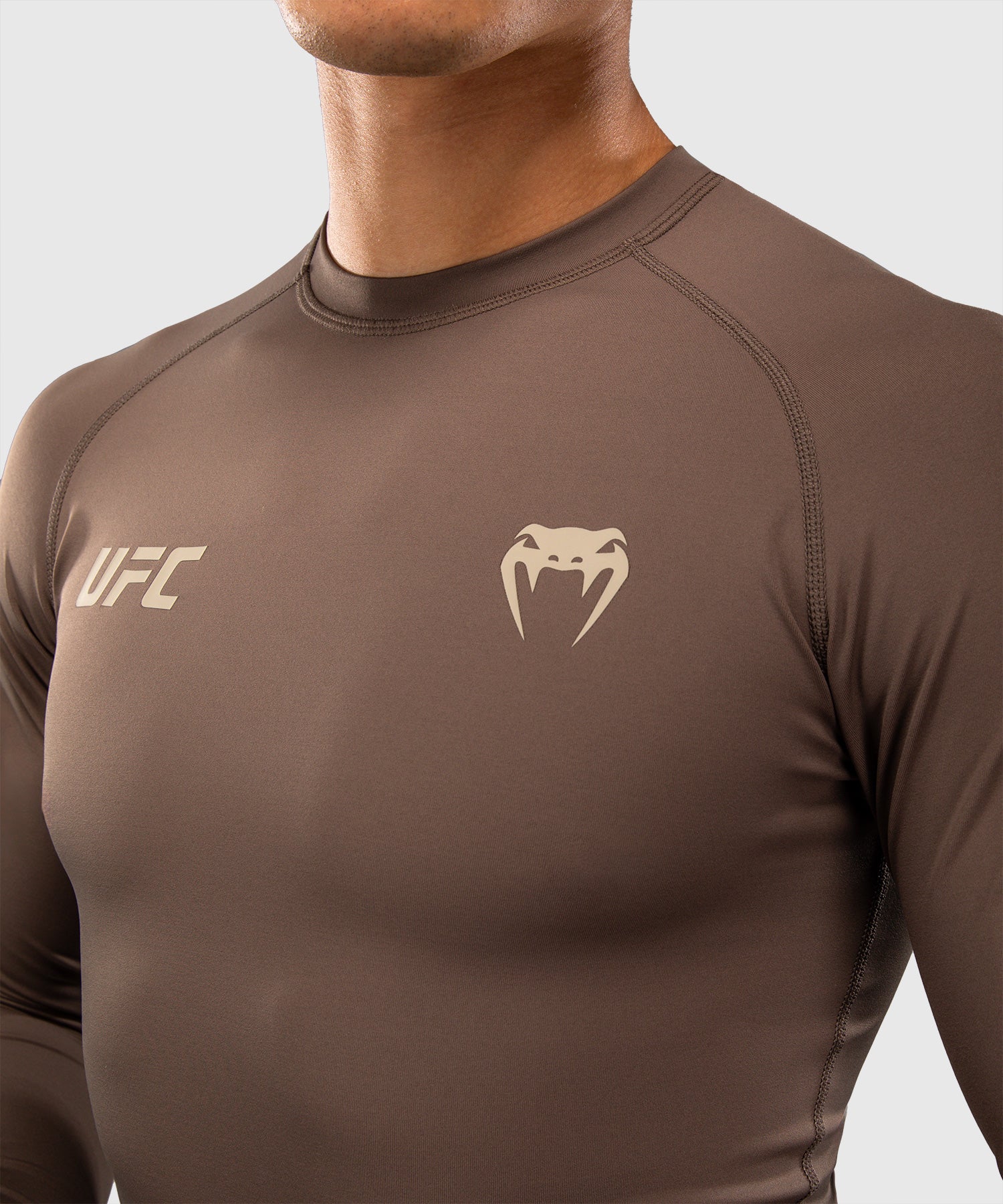 Rashguard Venum UFC Unity Manches Longues – Marron