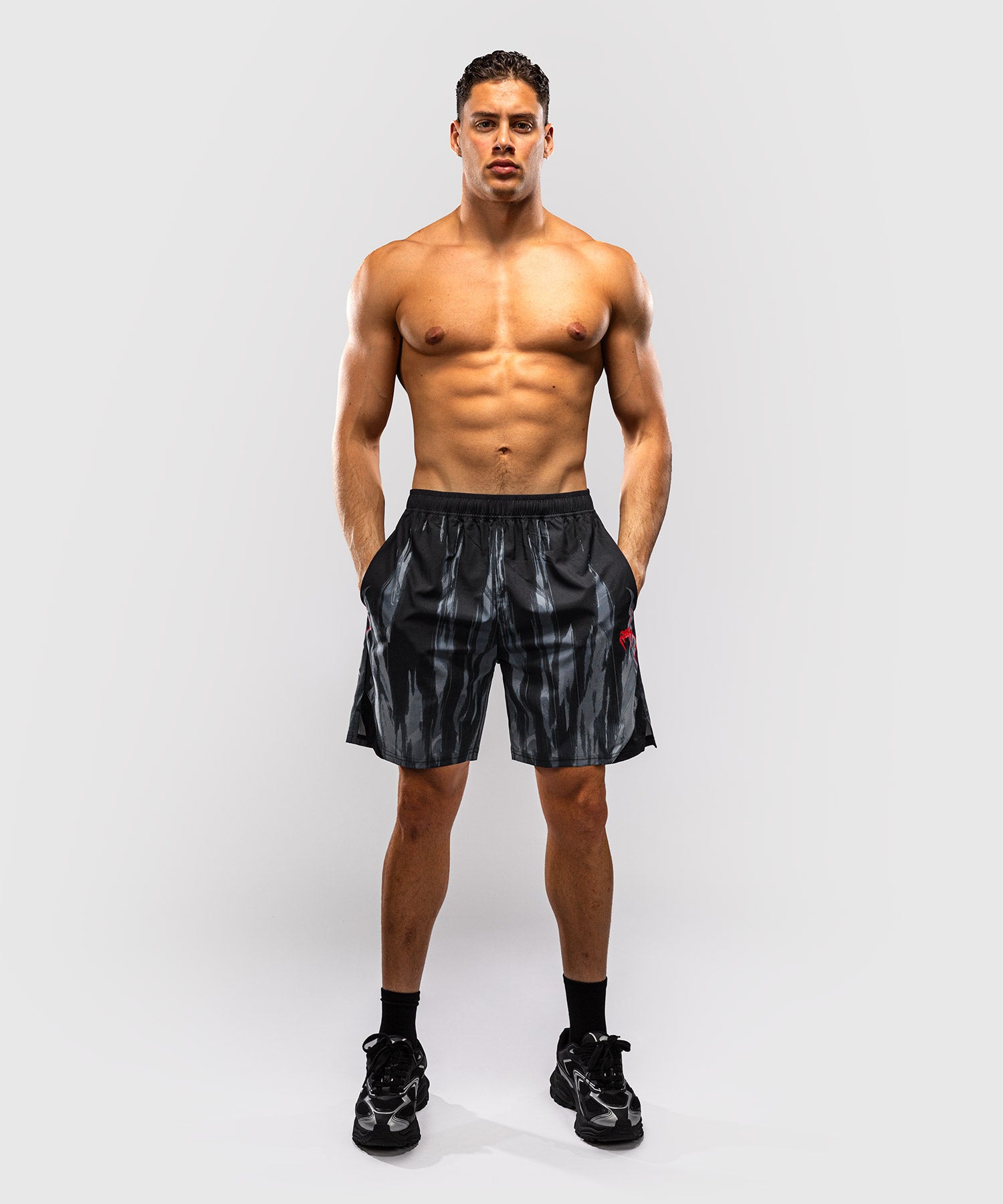 Venum Training shorts Demon – Black/Grey