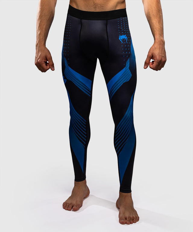 Shorts de compression No-Gi Venum 6.0 – Noir/Bleu