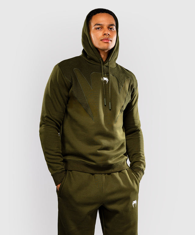 Venum Hoodie Attack Fleece & Weave – Kaki