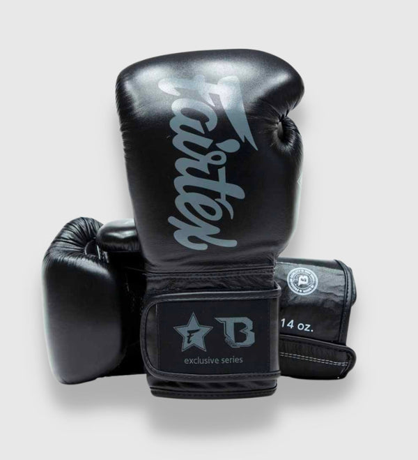 Fairtex Boxhandschuhe FXB V2 - Schwarz/Grau