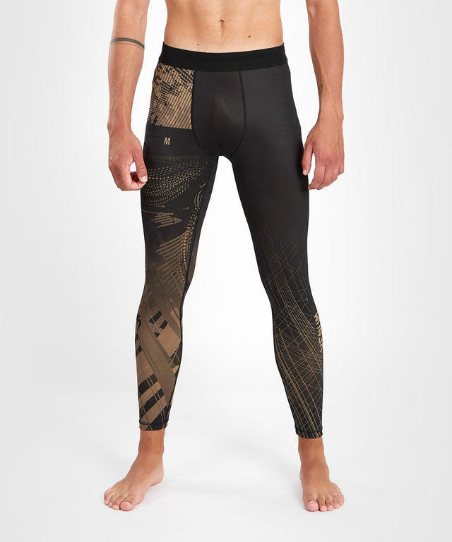 Shorts de compression Venum Gorilla Jungle – Noir/Sable