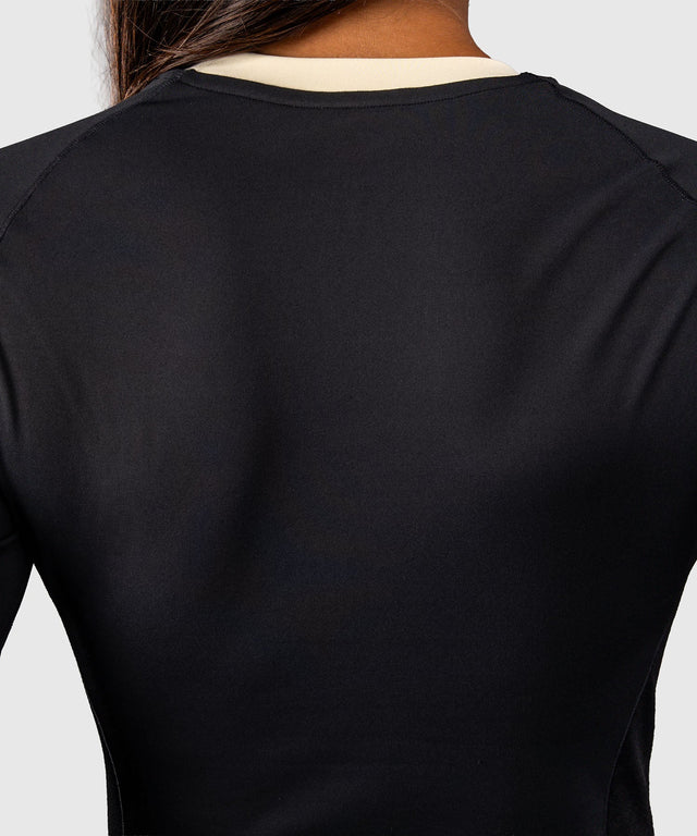 Rashguard Venum Viper Długi Rękaw Damski - Czarny
