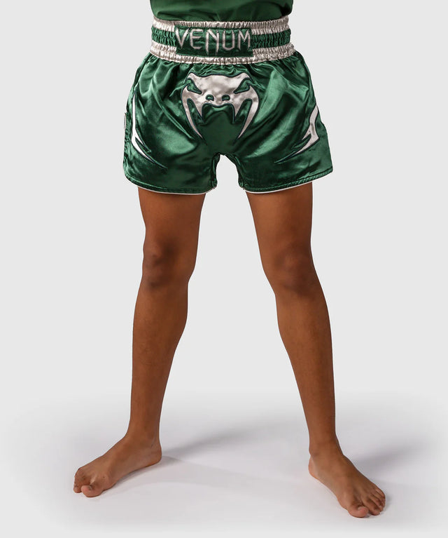 Venum Muay Thai-shorts Inferno Barn – Grön