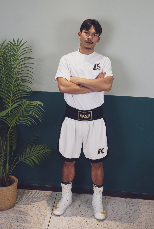 Botas de boxe King Pro Boxing Apex Pro – Branco