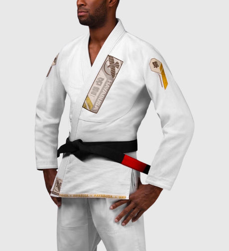 Hayabusa BJJ Gi Ascend Lightweight - Vit - BJJ-gis