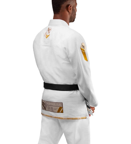 Hayabusa BJJ Gi Ascend Lightweight - Vit - BJJ-gis