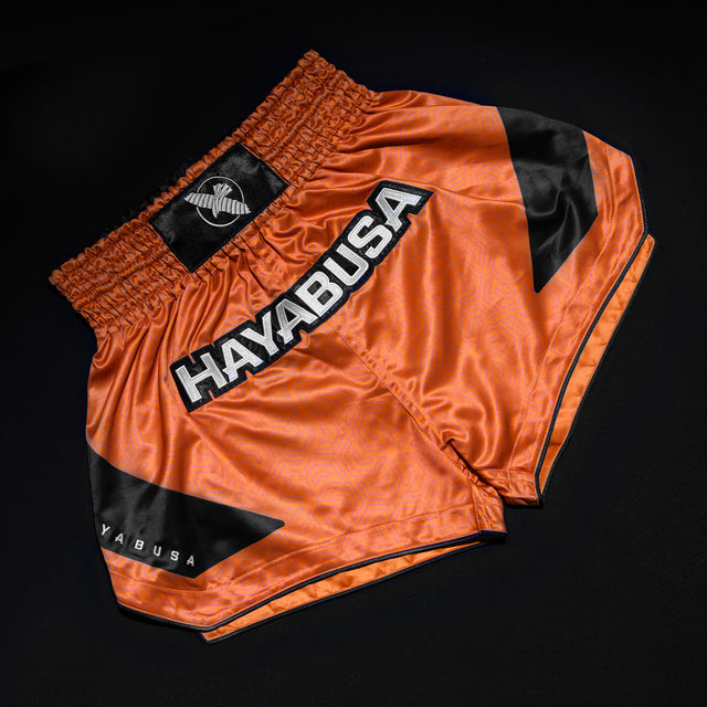 Pantaloncini Muay Thai Hayabusa Core – Arancione