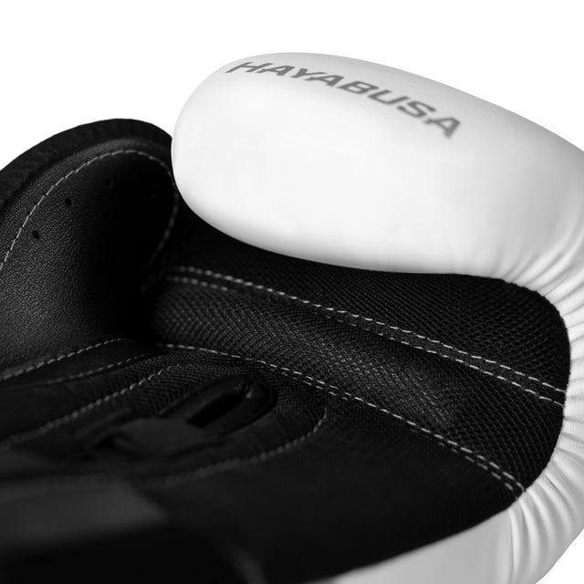 Hayabusa Boksehandsker E1 – Hvid/Sort/Sølv