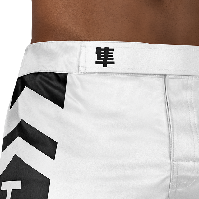MMA trenky Hayabusa Icon Lang – Bílé/Černé