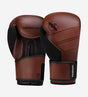 Luvas de boxe Hayabusa S4 em pele – Castanho