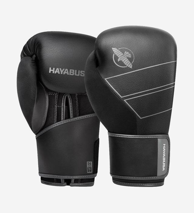 Hayabusa Boksehandsker S4 Læder – Sort – Boksehandsker
