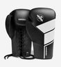 Hayabusa Boxhandschuhe S4 – Schwarz/Weiß – Boxhandschuhe