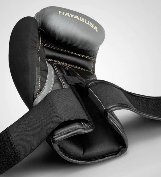 Hayabusa Boksehandsker T3 – Grå/Sort – Boksehandsker