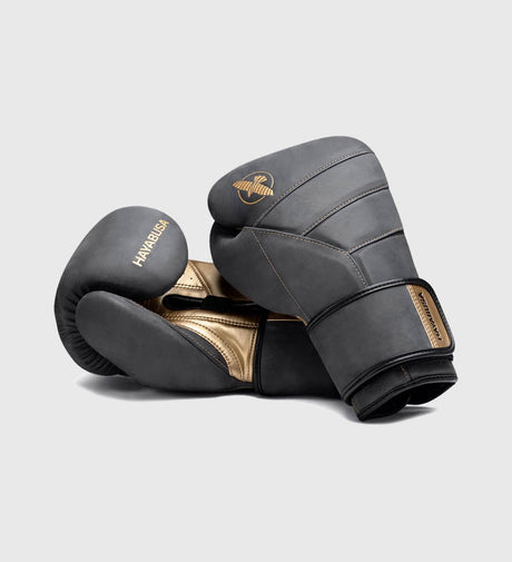 Hayabusa Boxhandschuhe T3 LX – Schwarz/Gold – Boxhandschuhe