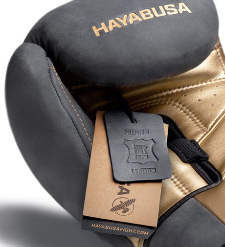 Hayabusa Boxhandschuhe T3 LX – Schwarz/Gold – Boxhandschuhe