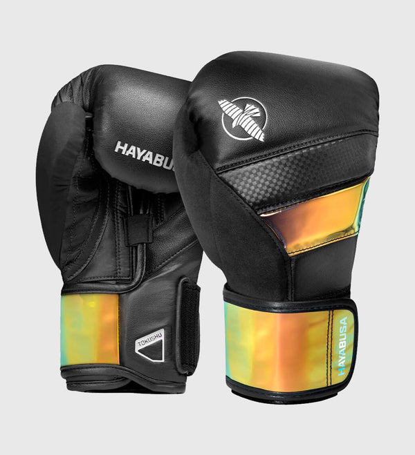 Hayabusa Boksehandsker T3 – Sort/Fluo Guld